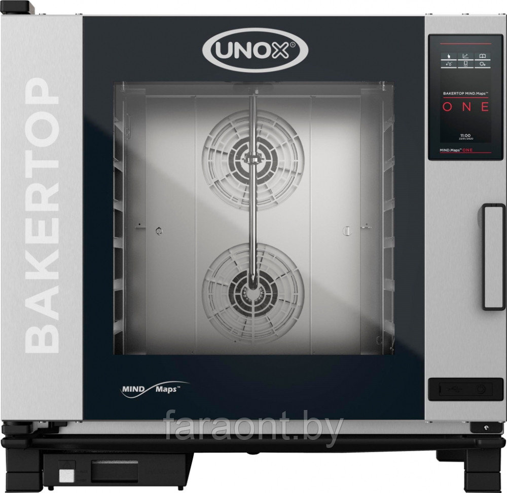 Печь конвекционная UNOX (Унокс) XEBC-06EU-E1RM (шкаф пекарский) на 6 уровней 600x400 - фото 1 - id-p126291585