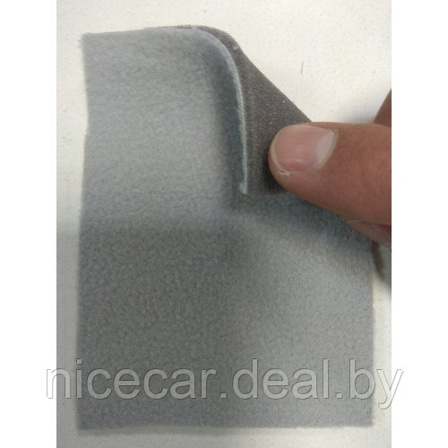 Потолочный трикотажный велюр ткань на поролоне тёмный серый Польша - фото 4 - id-p126297592