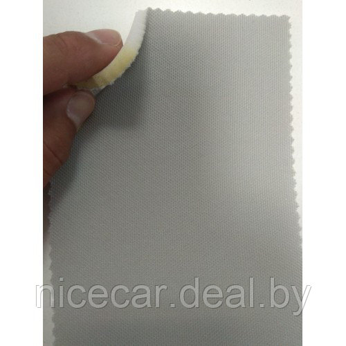 Потолочная ткань сетка на поролоне светлый серый Германия - фото 1 - id-p126302682
