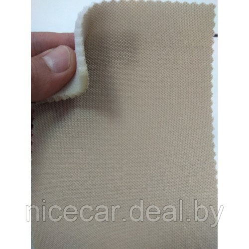 Потолочная ткань сетка на поролоне светлый серый Германия - фото 5 - id-p126302682