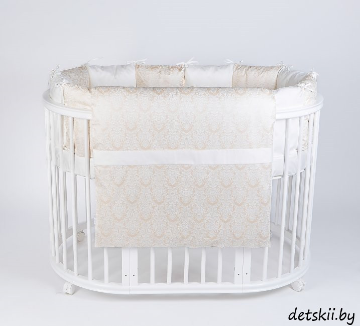 Комплект детского постельного белья в круглую кровать Lappetti Эстель 5 предметов - фото 5 - id-p126311100