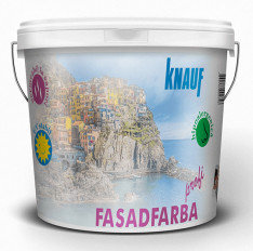 Фасадная краска Knauf Fasadfarba Profi, 10 л