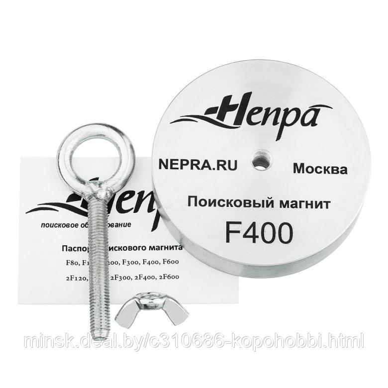 Поисковый магнит Непра F400 кг односторонний - фото 2 - id-p126349704