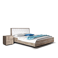 Кровать двуспальная от набора мебели для жилой комнаты "Риксос" КМК 0644.10 Производитель Калинковичский МК, фото 1