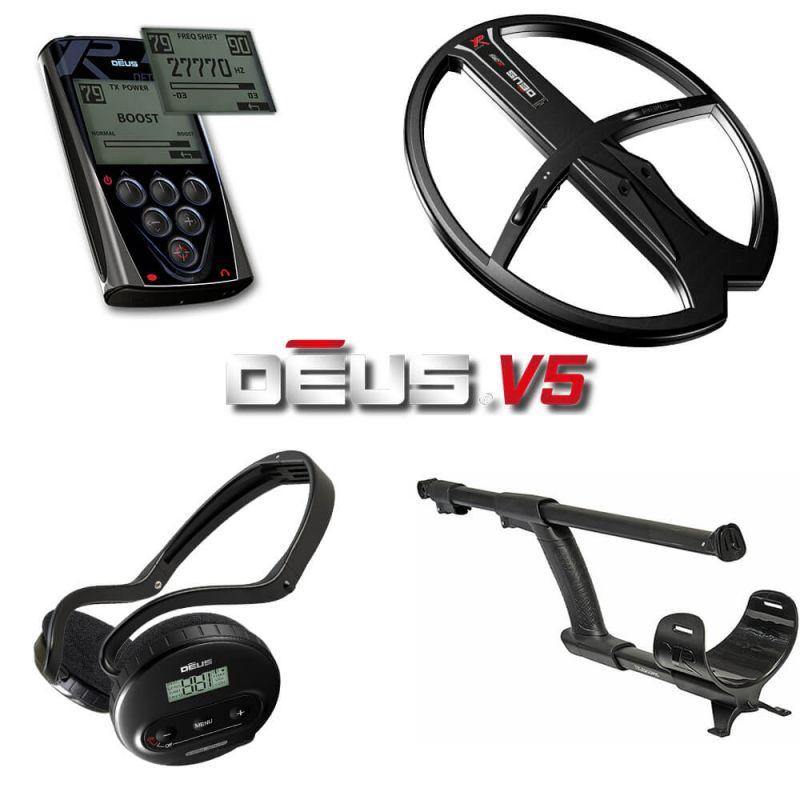 Металлоискатель XP DEUS D34x28RCWS4 (блок + WS4 + кат. 34x28 см)