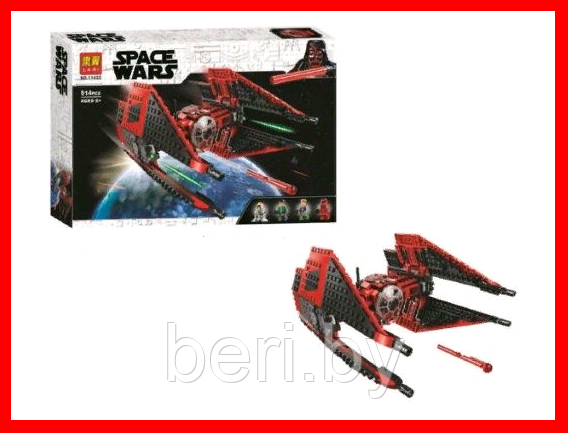 11422 Конструктор LARI Space Wars Истребитель СИД майора Вонрега, аналог LEGO Star Wars 75240, 514 деталей - фото 2 - id-p126298492