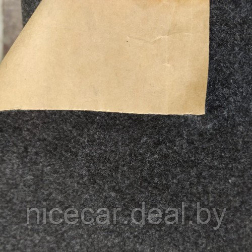 Карпет на клеевой основе самоклеющийся чёрный плотность 250г/м2 Германия - фото 3 - id-p126411870