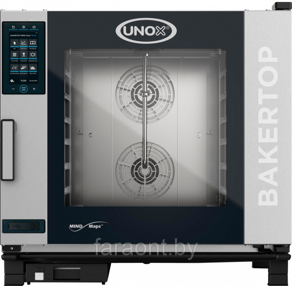 Печь конвекционная UNOX (Унокс) XEBC-06EU-EPLM (шкаф пекарский) на 6 уровней 600x400 - фото 1 - id-p126412986