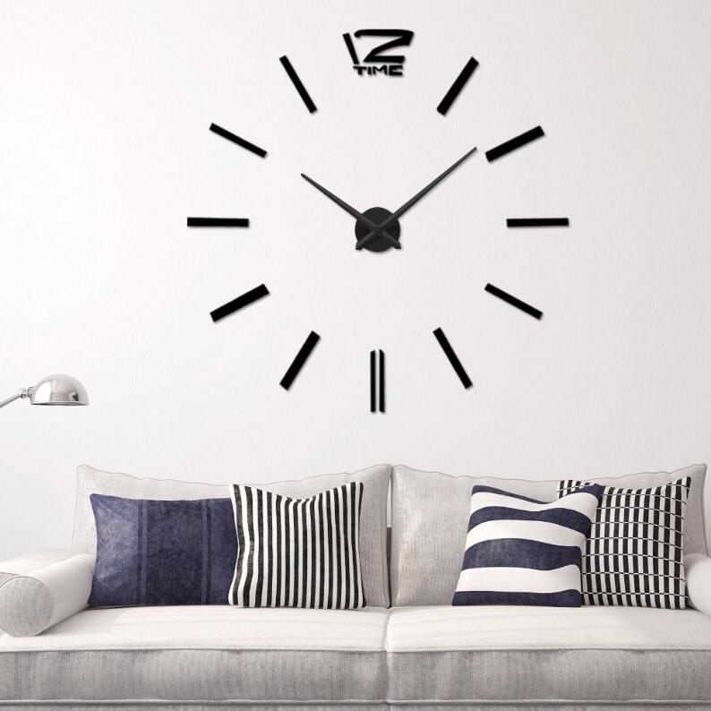 Дизайнерские настенные часы 3D Римские цифры. - фото 3 - id-p126415583