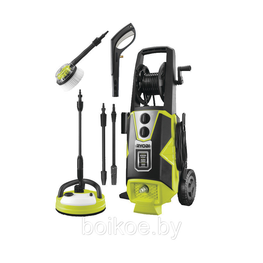 Мойка высокого давления RYOBI RPW150XRB (2.2 кВт, 150 бар)