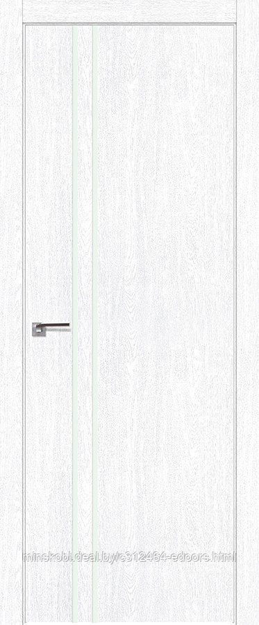 Дверь межкомнатная 35ZN (ABS) матовое 800*2000 Монблан кромка в цвет БЕЗ ЗПП БЕЗ ЗПЗ