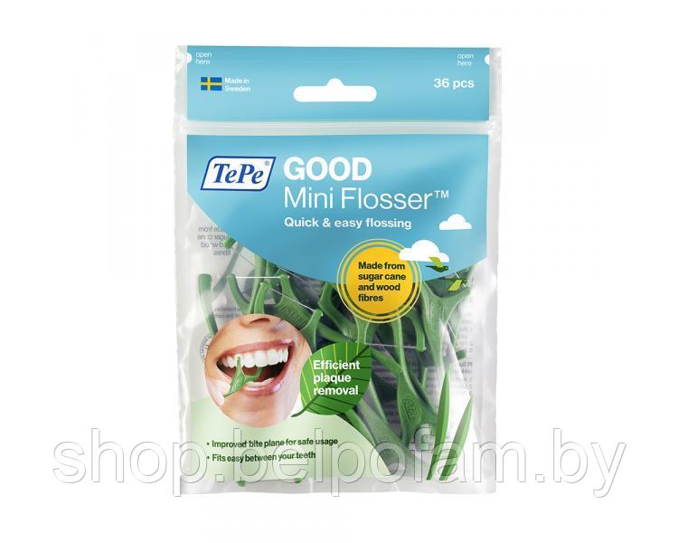 Зубная нить TePe GOOD Mini Flosser (уп.36 шт.) - фото 1 - id-p39722111