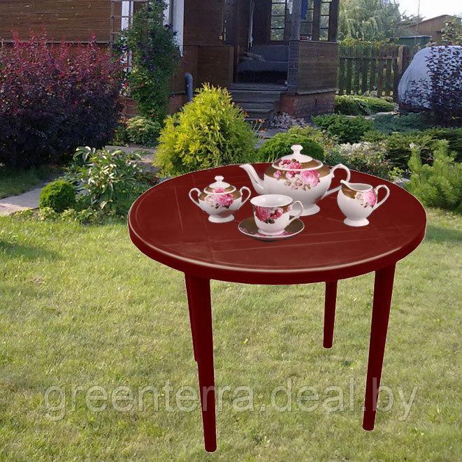 "Комфорт-5" (с круглым столом) - набор садовой мебели из пластика - фото 7 - id-p126428528