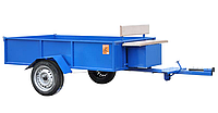 Тележка для мотоблока ТМ-5/650 (грузоподъемность 650 кг) колеса R-13, размер кузова 2000х1200мм.