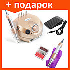 Аппарат для маникюра JMD 202 Nail Master 45 т.о. машинка золотой, фото 3