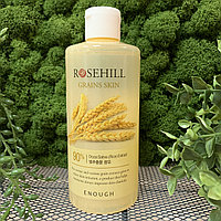 Тонер для лица с рисом и центеллой азиатской ENOUGH Rosehill Grains Skin 90%, 300 мл