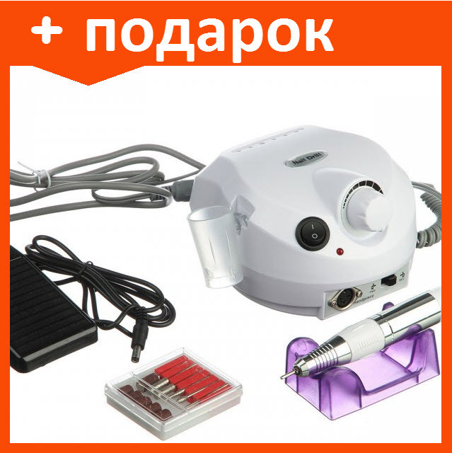 Аппарат для маникюра JMD 202 Nail Master 45 т.о. машинка белый - фото 2 - id-p126444502