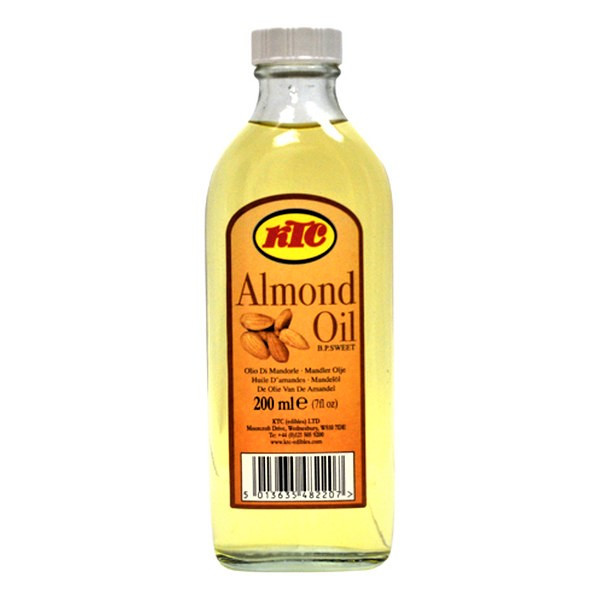 Масло Миндальное (KTC Almond Oil), 200мл - холодного отжима