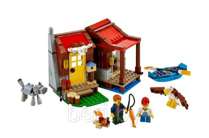 11398 Конструктор Lari Create "Хижина в глуши", аналог LEGO Creator 31098, 315 деталей - фото 6 - id-p126386397