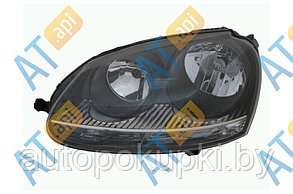 ПЕРЕДНЯЯ ФАРА (ЛЕВАЯ) Volkswagen Golf V Variant (1K5) 06.2007-07.2009, черный корпус, ZVW1171DL