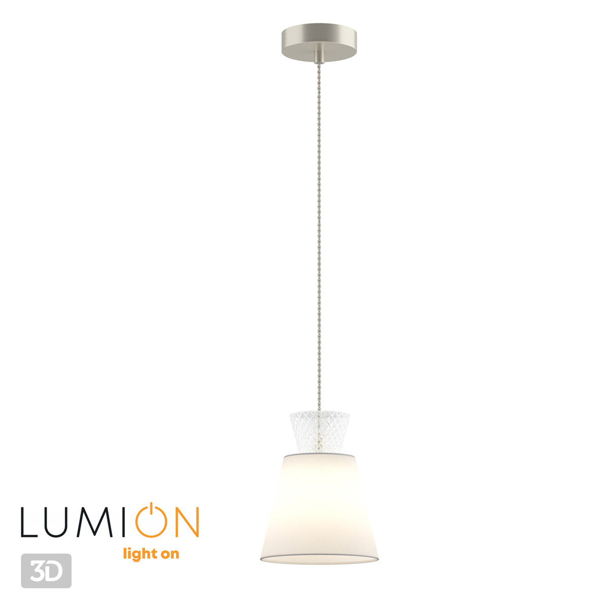 Подвесной классический светильник Lumion 4433/1 Abigail - фото 3 - id-p126477021