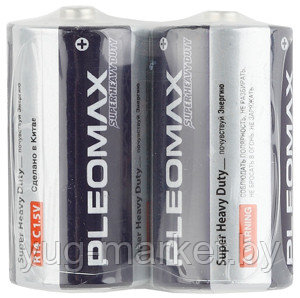 Pleomax R14-2S батарейка (2 шринк) - фото 1 - id-p126502383