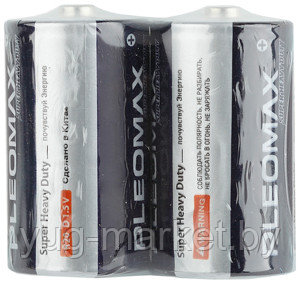 Pleomax R20-2S батарейка (2 шринк)