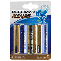 Батарейка Pleomax LR20-2BL