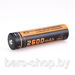 Аккумулятор 18650 FiTorch (2600 mAh) с зарядкой USB