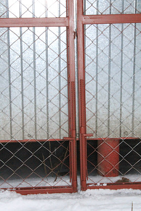 Ворота распашные из сетки 3,5*1,8 м, фото 2