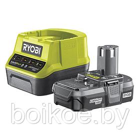 Аккумулятор с зарядным устройством RYOBI RC18120 (ONE+, 1.3 Ач, Li-Ion)