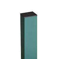 Столб с полимерным покрытием (зеленый)  61 х 35 мм