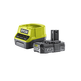 Аккумулятор с зарядным устройством RYOBI RC18120-120 (ONE+, 2.0 Ач, Li-Ion)