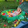 Детская песочница Little Tikes черепаха с крышкой 631566, фото 4
