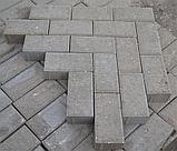Плитка тротуарная "Кирпичик" "6" ЖЁЛТЫЙ, фото 7