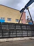 Борт дорожный (камень бортовой дорожный, бордюр) серый БР100.30.15 м, фото 4