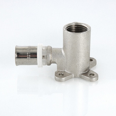 Водорозетка проходная Valtec вн. 20х1/2" пресс