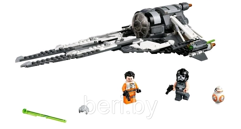 11421 Конструктор LARI Space Wars "Перехватчик СИД Чёрного аса", аналог LEGO Star Wars 75242, 408 дет - фото 3 - id-p126594043