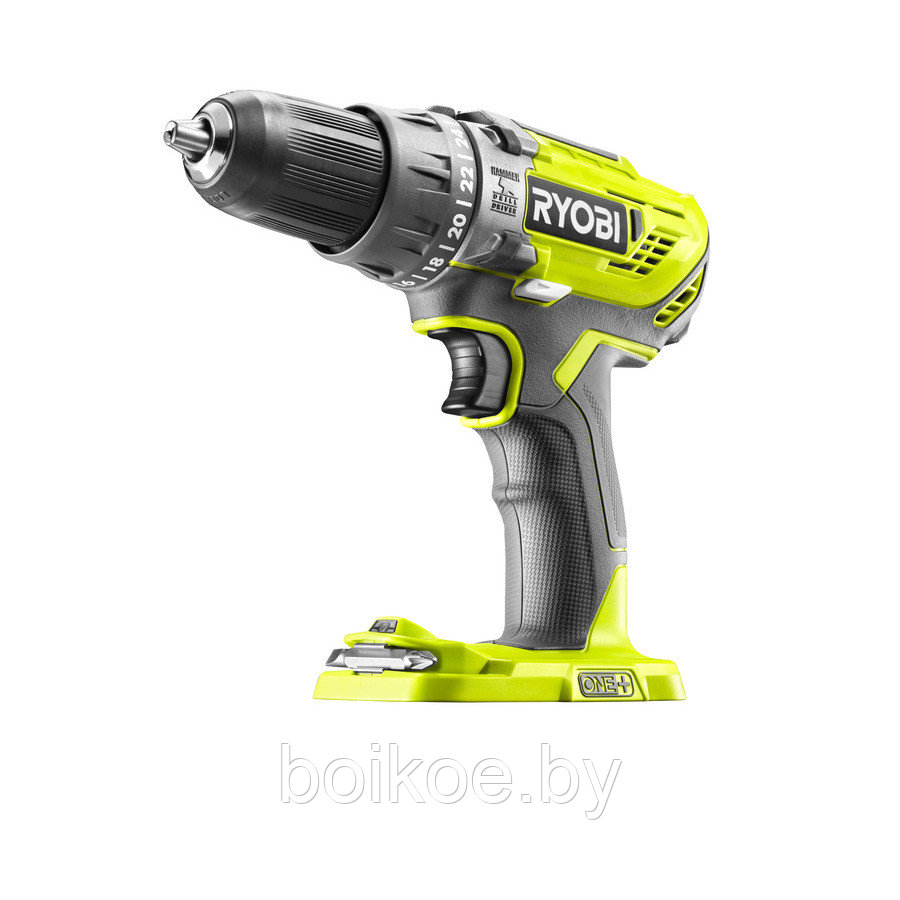 Ударная дрель-шуруповерт RYOBI R18PD3-0 (без батареи) (ONE+, 18В) - фото 1 - id-p126612471