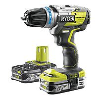 Ударная дрель-шуруповерт RYOBI R18PDBL-225S (ONE+, 18В, 2.5 Ач, бесщеточный)