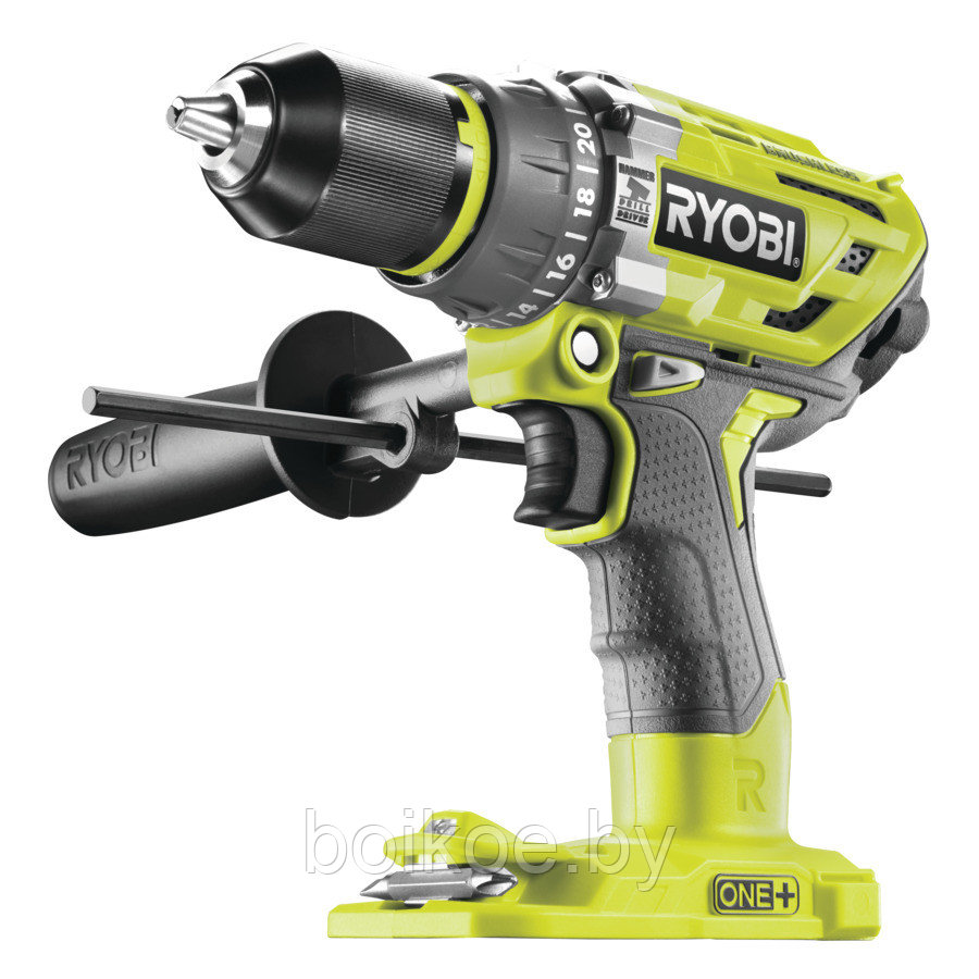 Ударная дрель-шуруповерт RYOBI R18PD7-0 (ONE+, без батареи, бесщеточный)