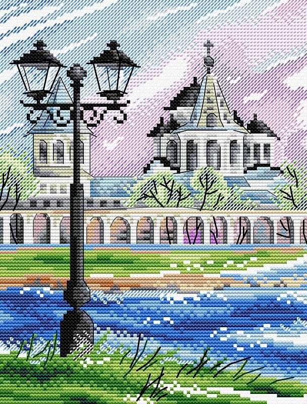Набор для вышивания крестом «Великий Новгород».