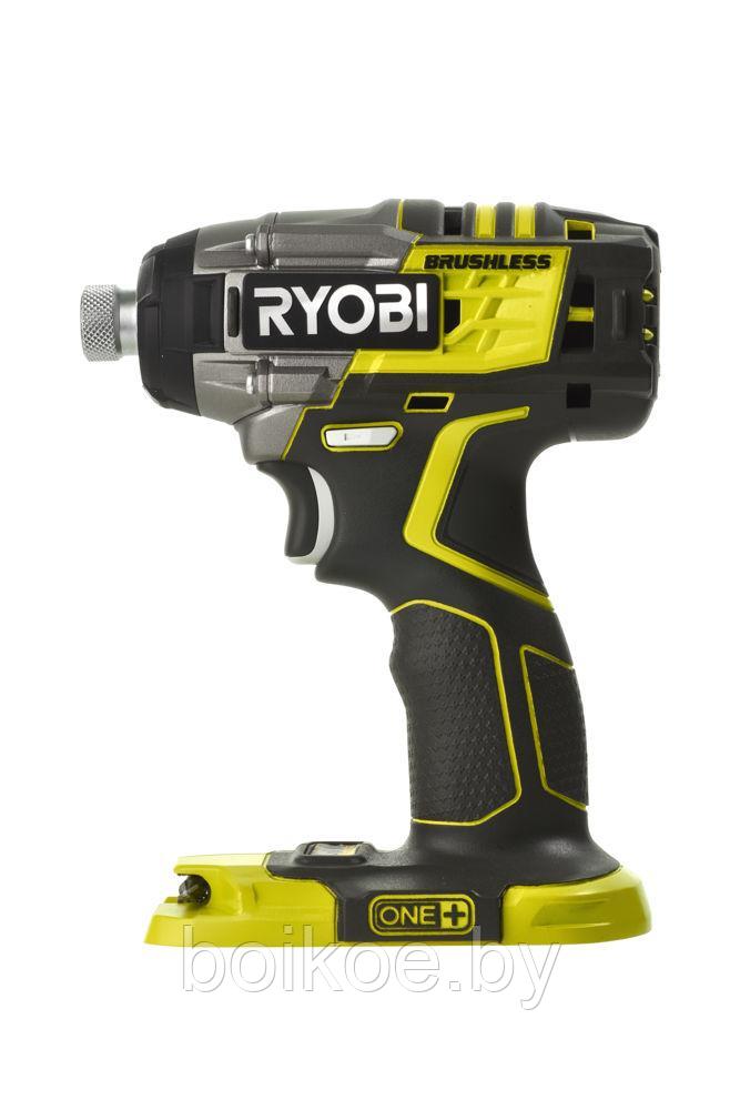 Винтоверт ударный RYOBI R18IDBL-0 (ONE+, импульсный, безщеточный, без батареи) - фото 2 - id-p126614034