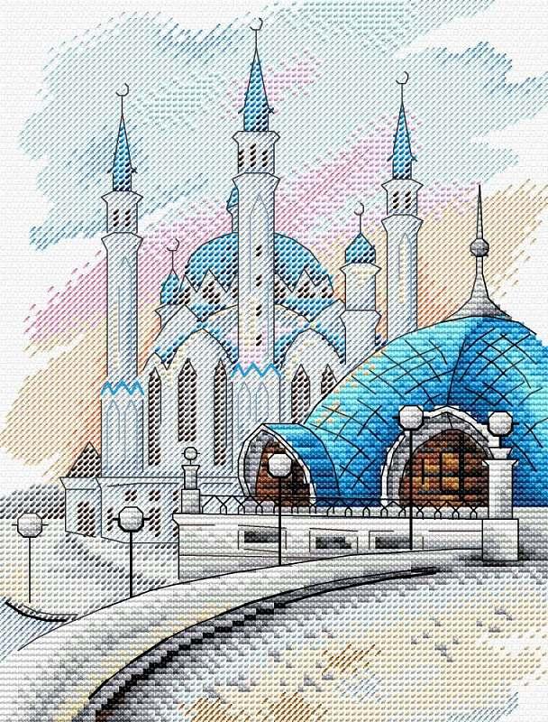 Набор для вышивания крестом «Казань».