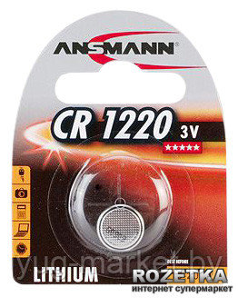 Батарейка ANSMANN 5020062 CR1220 BL1