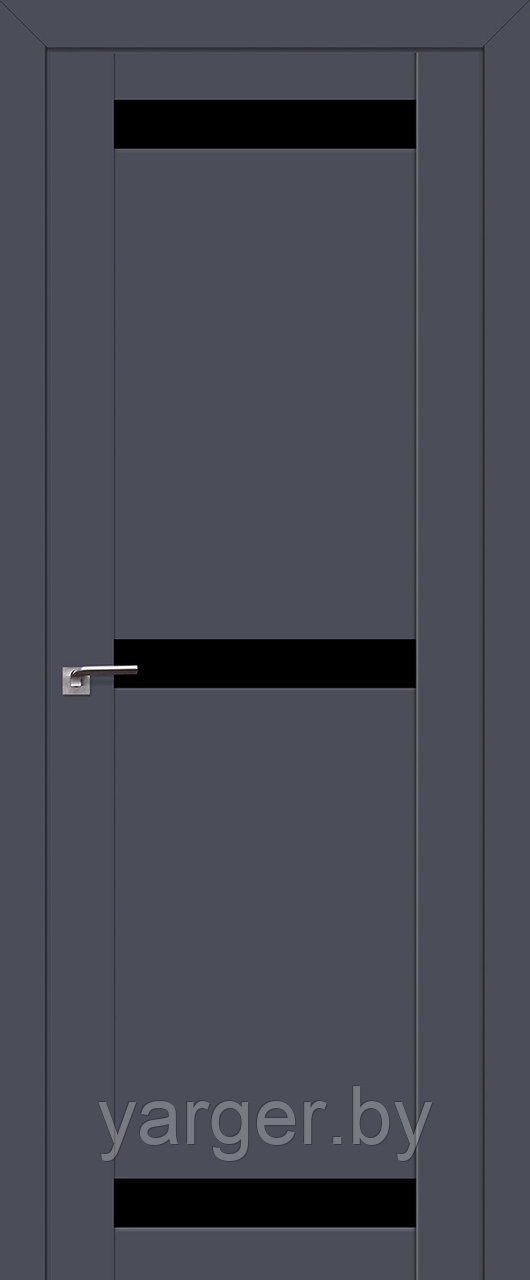 75U черный лак 800*2000 Антрацит