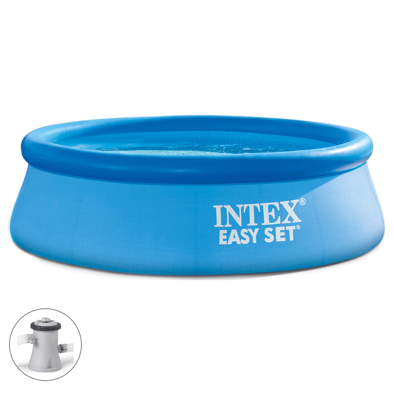 Бассейн надувной Intex Easy Set 305x76 см с фильтр-насосом (28122NP) - фото 1 - id-p126624015