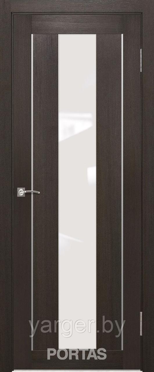 25S(р) белый лак 800*2000 Орех шоколад