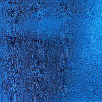Металлизированная термотрансферная пленка MetalFlex Blue, синий (полиуретановая основа), SEF Франция