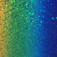 Голографическая термотрансферная пленка Rainbow (полиуретановая основа), SEF Франция, фото 1